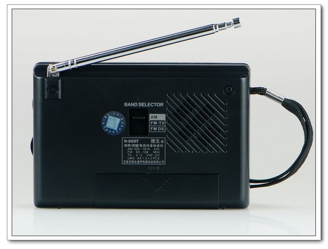 TECSUN R-203T FM/MW Radio/TV Sound Radio