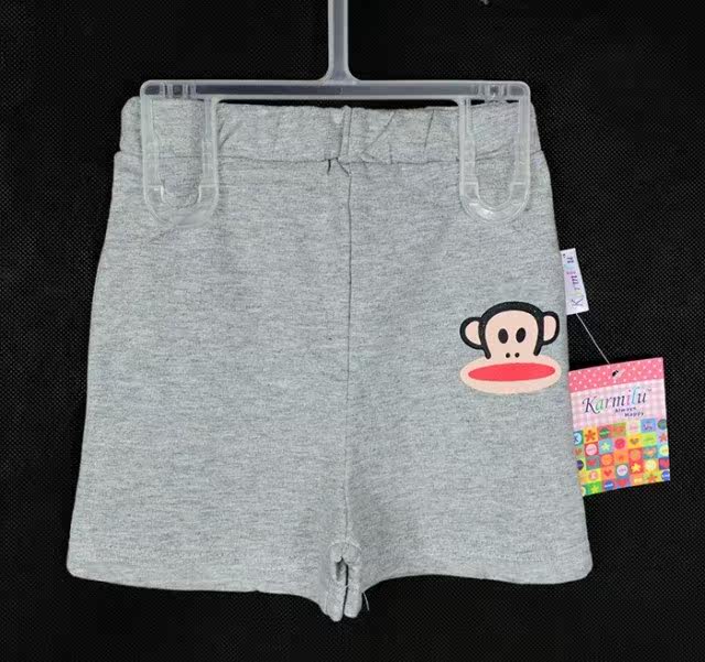 2013儿童韩版新款男童女童<em>宝宝大嘴猴短裤</em>热