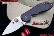 Spyderco ֩ C172CFTIP Domino Filperŵ 쿪+ CTS-XHPĩ+ѽֱ+̼άƬֱ+մ  