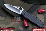 Spyderco ֩ C134CFP BRADLEY FOLDER  иʦһ ۵ ̼άֱ CPM M4 