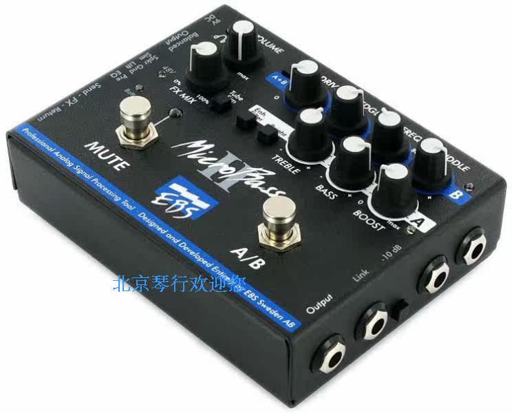 Педаль эффектов для EBS microbass II и бас стойка этапе педалей/di-бокс электрический бас электрический бас-Ди-стойка этапе