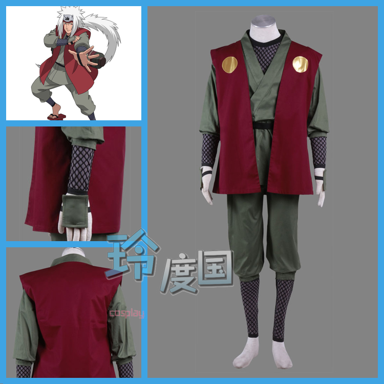 Ling Du Guo cosplay clothing   Naruto Naruto   From here JIRAIYA   Full code full set