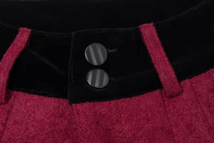 玛娅蒂<em>毛呢短裤女秋冬韩版</em>显瘦女装打底呢子短