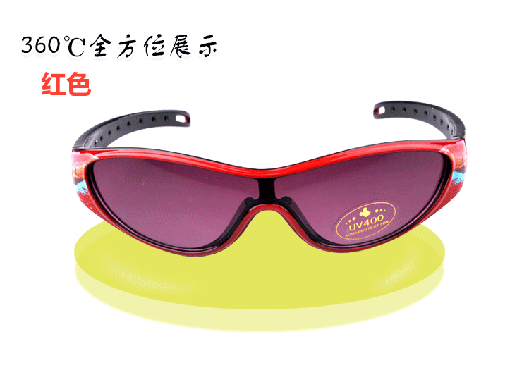正品DISNEY迪士尼米奇男童防紫外线遮阳镜儿童太阳眼镜