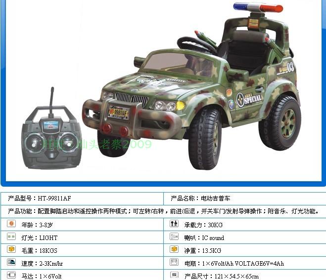 Электромобиль детский Hengtai HT Электромобиль детский Hengtai HT