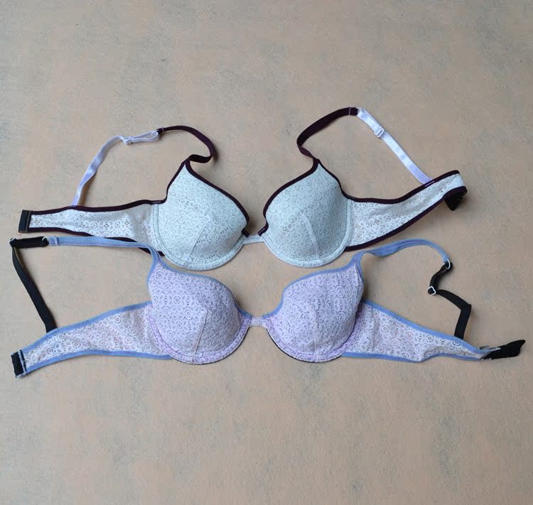 外贸 夏季薄款 蕾丝<em>胸罩</em> 有衬带钢托<em>文胸</em> 适合3