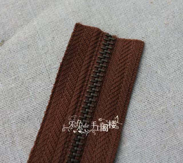 拉链的安装方法