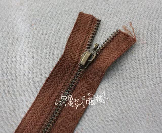 拉链的安装方法