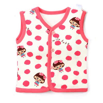 冬新生婴幼儿童宝宝不倒绒<em>保暖贴身马甲背心</em>内