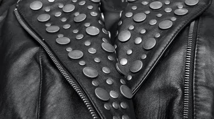 authentic women leather jacket