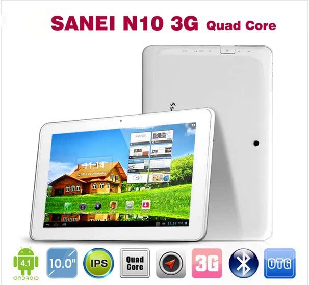 Планшет Sanei 10 3G+WIFI+GPS Планшет Sanei 10 3G+WIFI+GPS