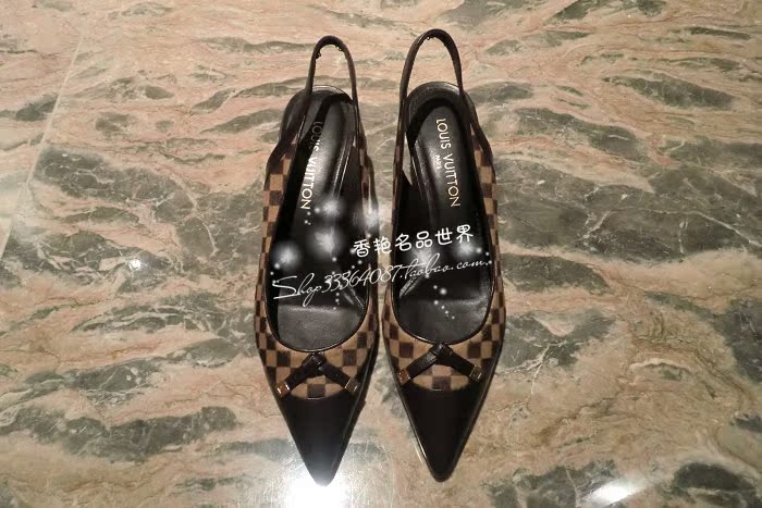 Босоножки ЛВ Луи Виттон шахматка конский волос высокие каблуки Louis Vuitton LV Vitton Босоножки ЛВ Луи Виттон шахматка конский волос высокие каблуки Louis Vuitton LV Vitton Louis Vuitton