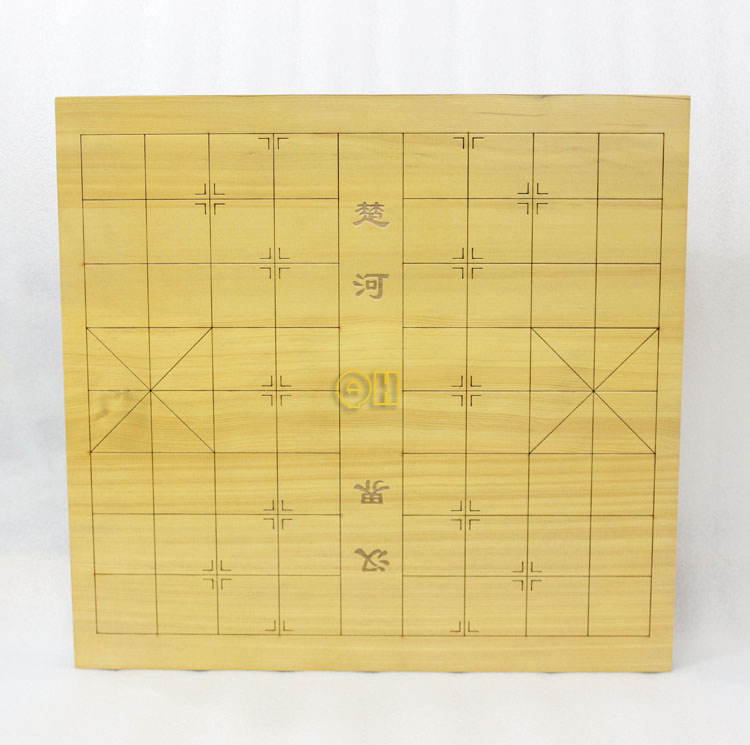 正品云子围棋套装 3cm新榧实木棋盘榧木棋盘 激光刻线 送实木象棋