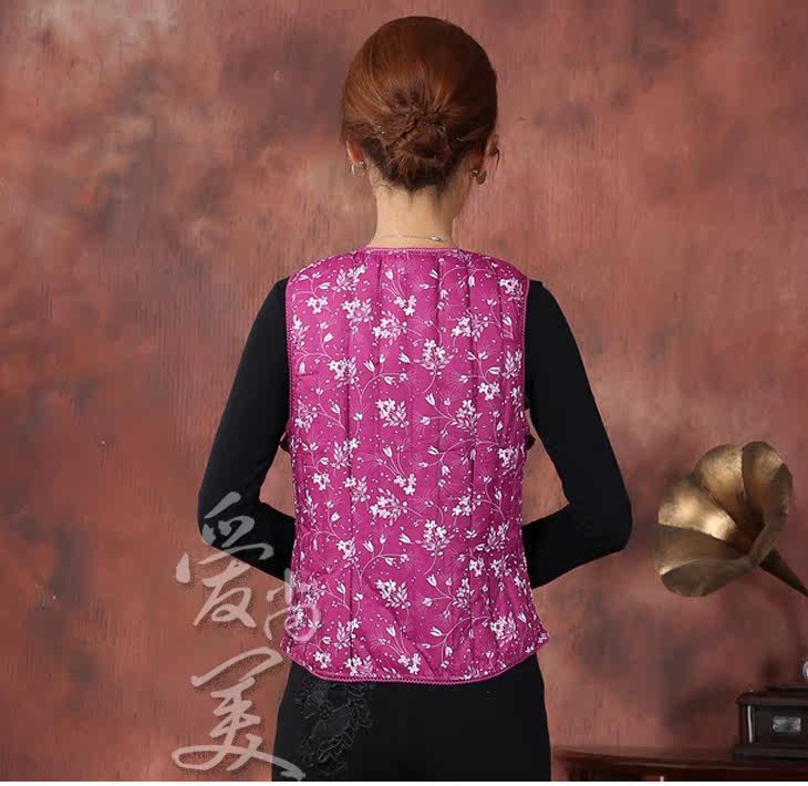 <em>中老年羽绒</em>棉<em>马甲女</em>背心女装秋冬装新款中年妈