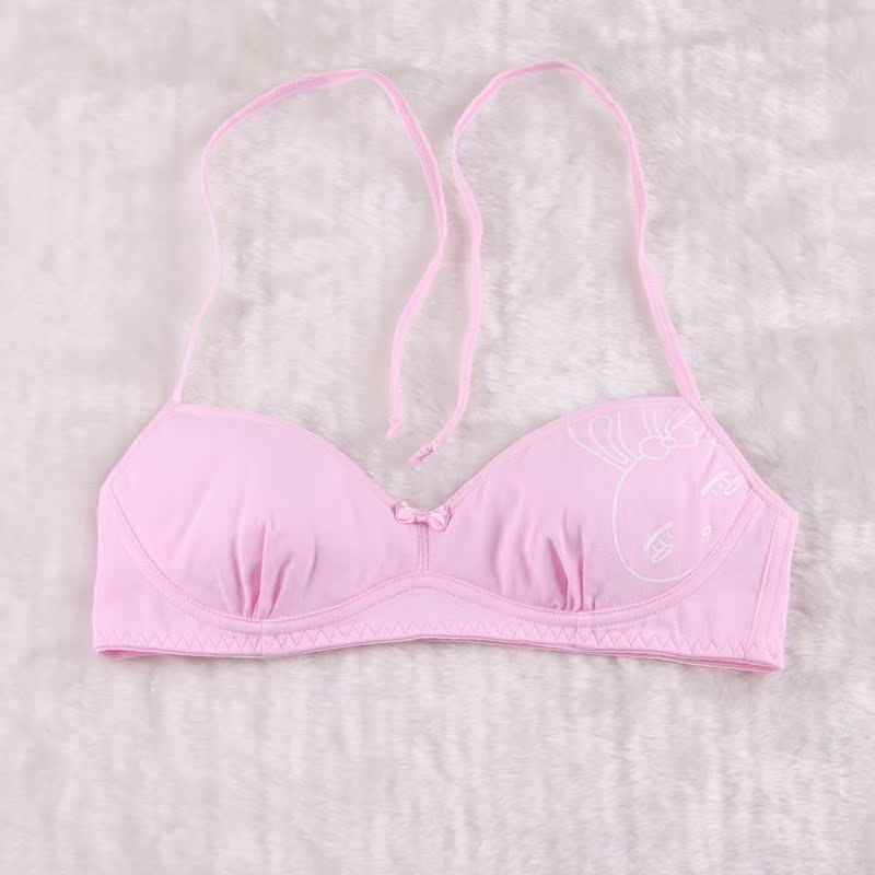 【少女内衣 非常姊妹 纯棉<em>挂脖</em>式少女<em>文胸</em> <em>适合</em>