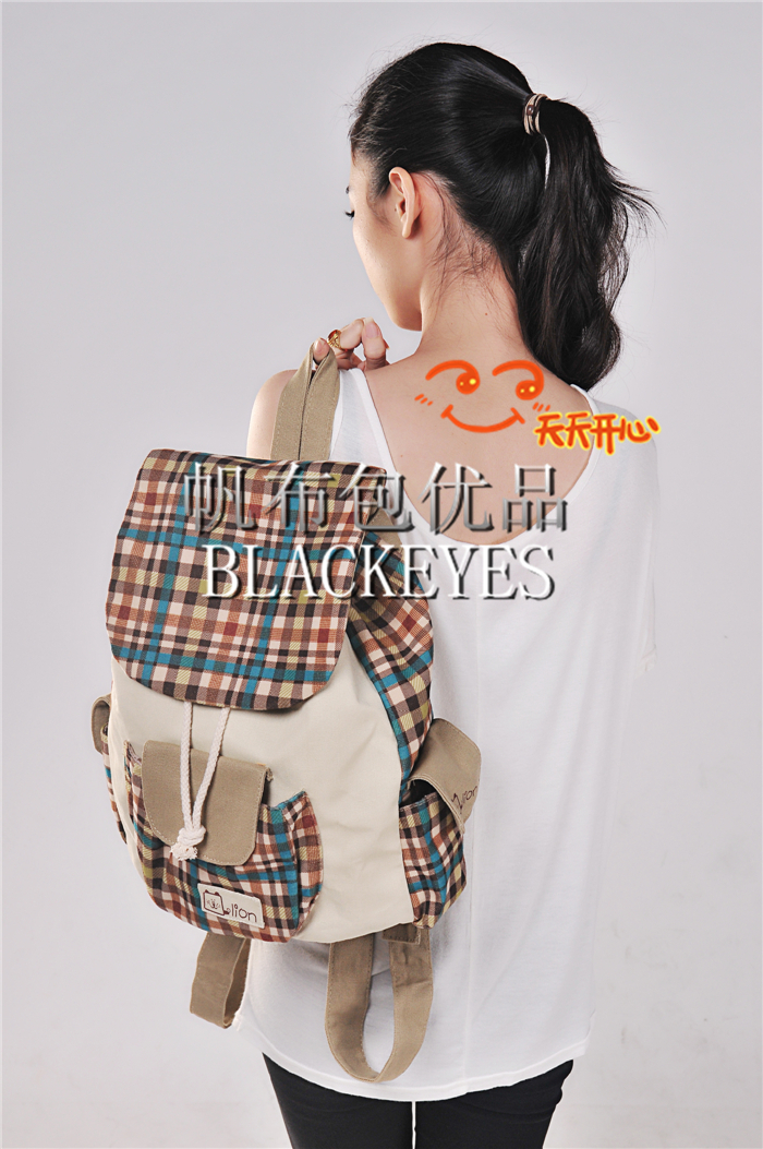 普拉達男包包正品價格和圖片及價格 黑眼睛正品帆佈包2020韓版潮流女包抹茶甜美雙肩書包包特價清倉 包包