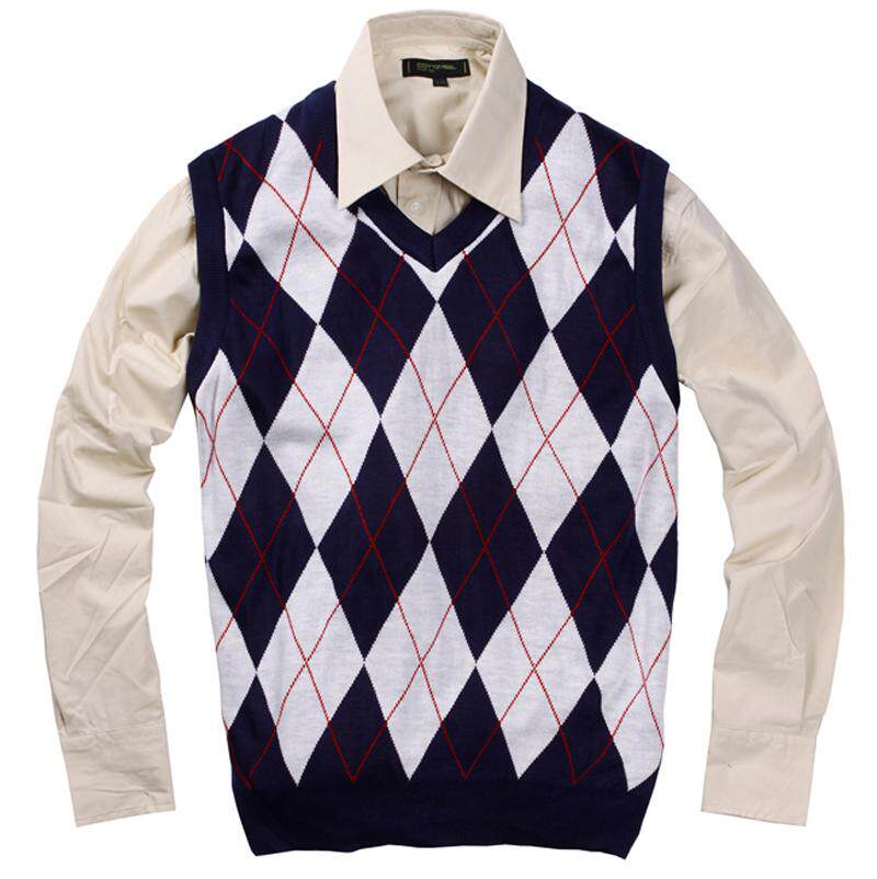 冬季男装色彩<em>搭配</em>冬季男装<em>马甲V领</em>百<em>搭配</em>衬衫