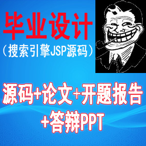 毕业设计 java JSP 网站 搜索引擎 论文 开题报