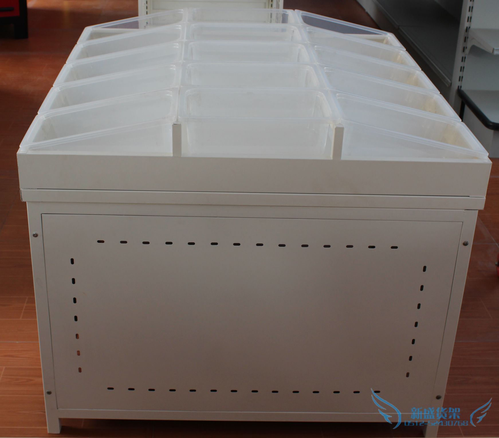 商超货架-老婆大人中岛柜散称柜零食散装柜 便