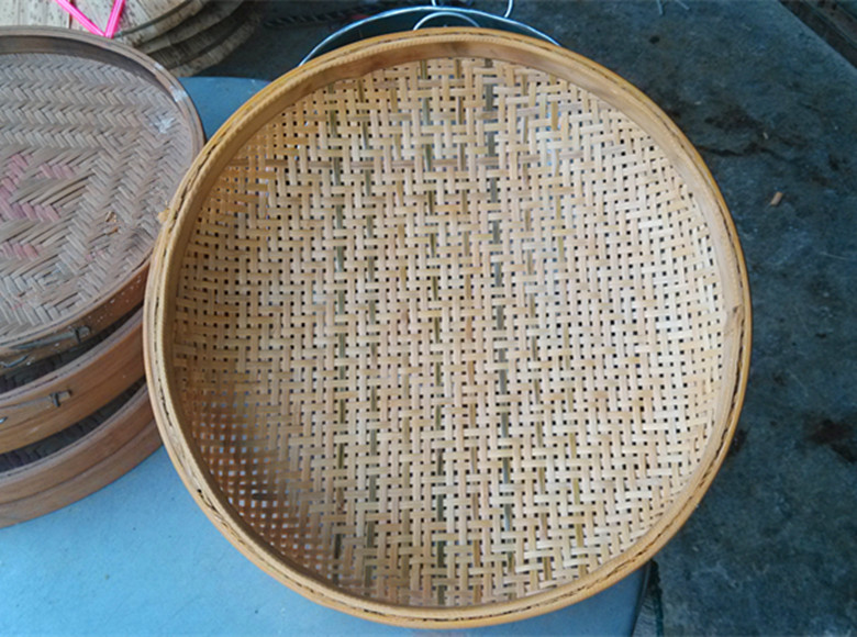 纯手工精工竹编 粉末竹筛子 细孔 竹筛子 茶叶茶末筛 竹制品 米筛