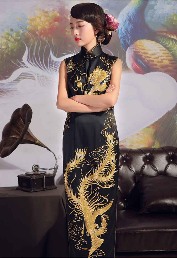 Love of birds 2015 new cheongsam summer heavyweight silk cheongsam dress manually suzhou embroidery disc Fairview extension qipao black - pre-sale 20 days of L pictures, prices, brand platters! The elections are supplied in the national character of distribution, so action, buy now enjoy more preferential! As soon as possible.