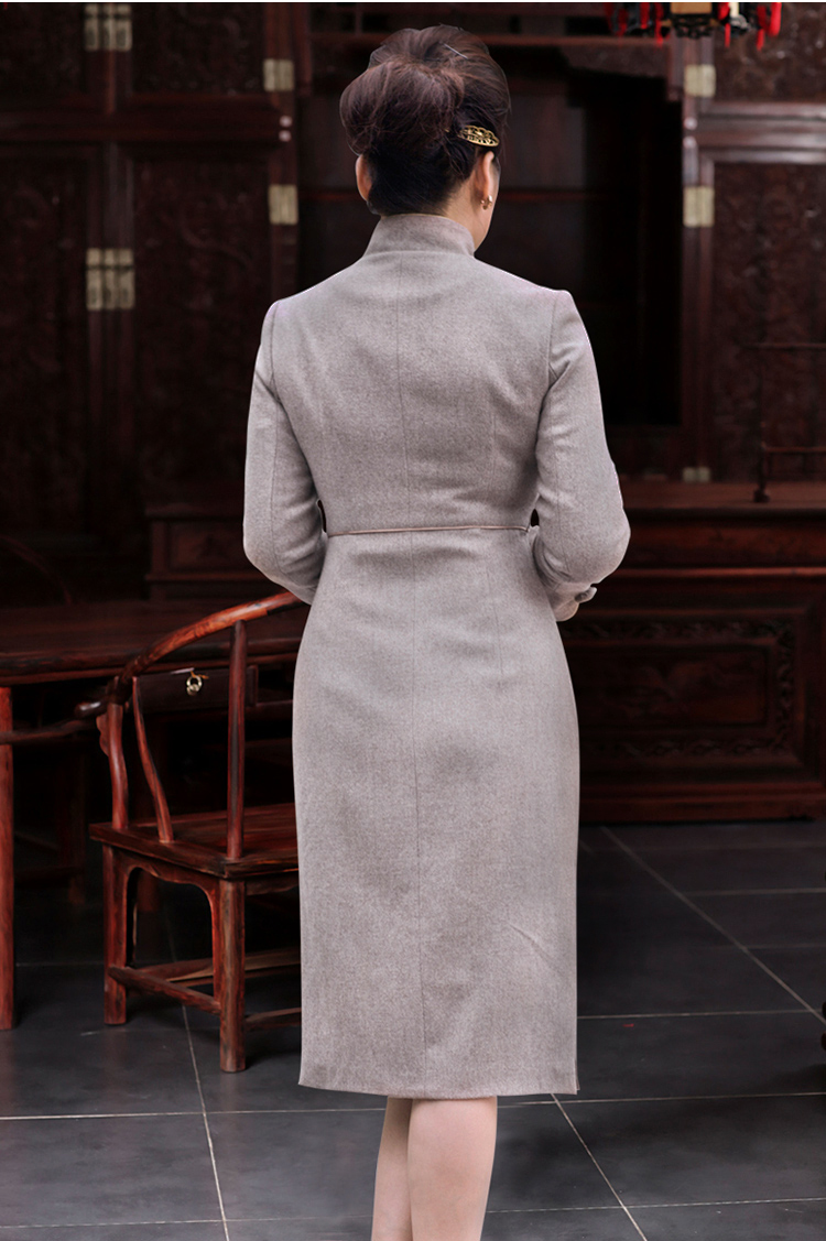 Birds of love Hong Kong Street dust 2015 spring new cheongsam dress improved stylish daily short hair? QC outfit 548 light gray XXXL pictures, price, brand platters! Elections are good character, the national distribution, so why buy now enjoy more preferential! Health