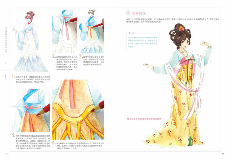 [天猫]绘<em>漫画</em> 古风<em>美少女</em> (伊人素手水墨丹青)c