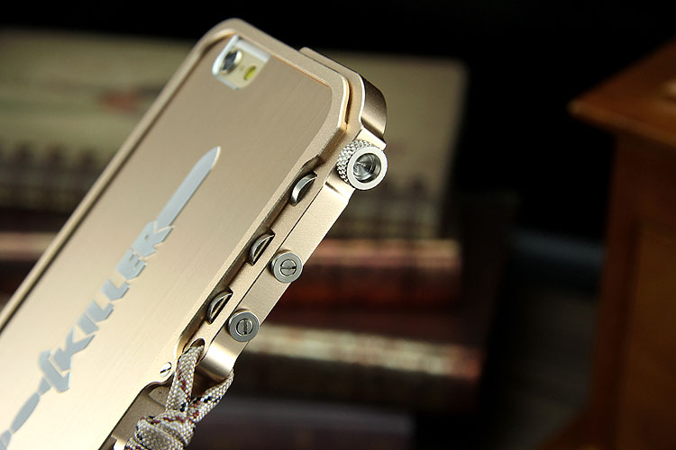 SIMON Mechanical Arm Trigger Aluminum Alloy Metal Bumper Outdoor Case Cover for Apple iPhone 6S/6 & iPhone 6S Plus/6 Plus