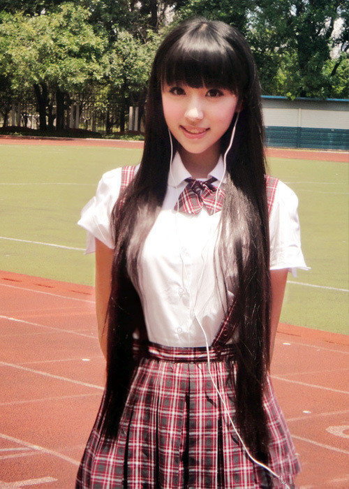 小清新的<em>校园美女</em> - 顽兔