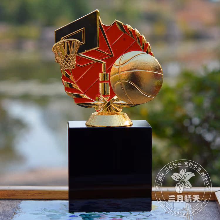 篮球奖杯定制 mvp 水晶奖杯大号创意 免费刻字 现货 比赛奖杯最佳
