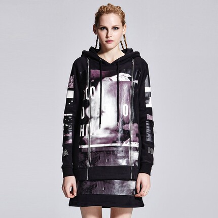 【INXX】HBA/Hood By Air 新品 连帽卫衣男女通款HB43103367-3