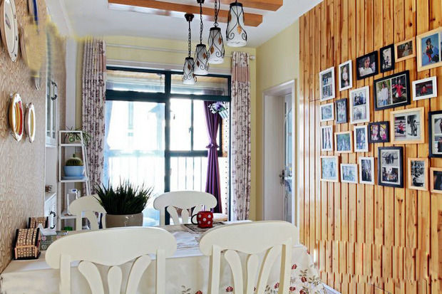 网购多元素田园美屋 大玩原木色