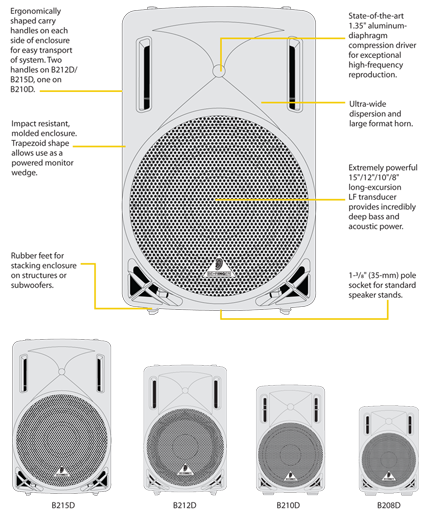 Behringer b212d схема