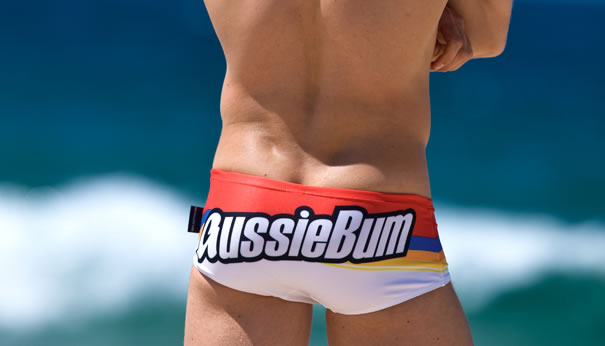 Мужские плавательные шорты AUSSIEBUM белый