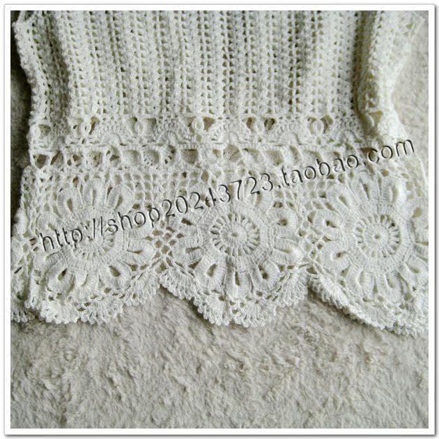 淘饰网 时尚达人 手工<em>编织</em>镂空<em>外套</em> 镂空<em>开衫</em> 超