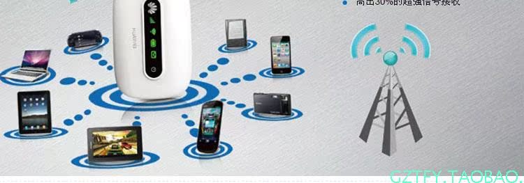 【广东移动mifi 每月6G包年套餐送华为ET532