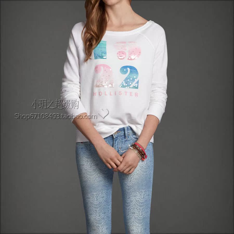 Толстовка женская Abercrombie&Fitch AF HCO HOLLISTER Толстовка женская Abercrombie&Fitch AF HCO HOLLISTER
