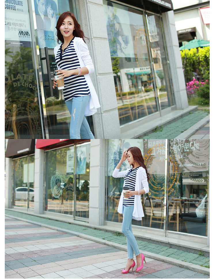 衫女中长款夏季女装长袖外搭<em>莫代尔开衫外套</em>夏