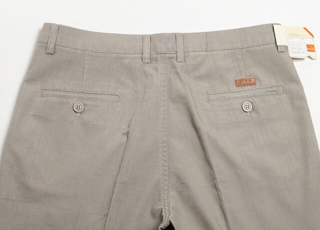 <em>天天特价</em>亚麻男士制服<em>短裤</em>中老年高腰大码加肥