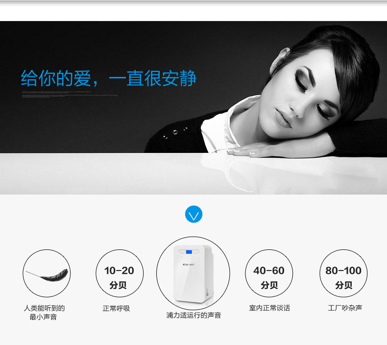 Осушитель воздуха 美国宜盾普除湿机 家用抽湿机 静音除湿器 地下室吸湿机 干衣除湿 Purest