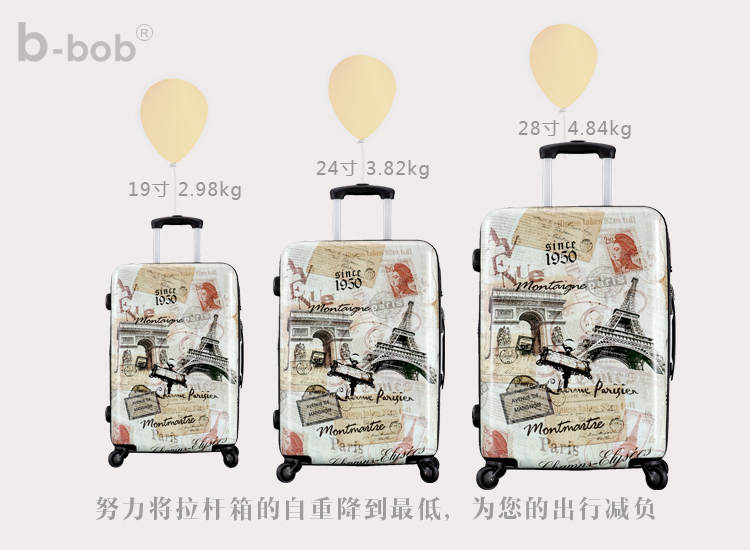 歐洲路易威登neverfull b-bob箱包歐洲印花萬向輪旅行箱拉桿箱 20寸登機箱24 28寸行李箱 路易威登