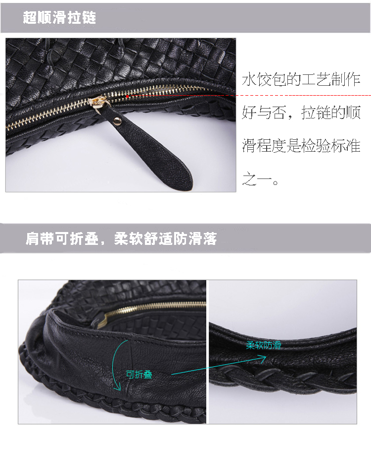 lv餃子包m48814 大牌同款明星時尚編織女包羊皮手工真皮女式包手提單肩休閑餃子包 lv包m48813