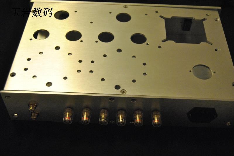 6V6 / el84   push-pull PCB （ HIFIDIYT edition ） Matching aluminium alloy wire drawing Chassis