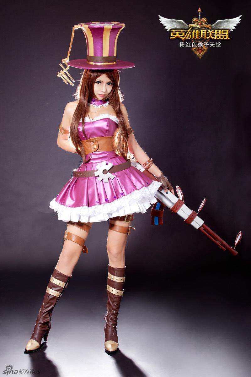 cosplay服装订做 英雄联盟女装英雄<em>皮城女警</em> 性