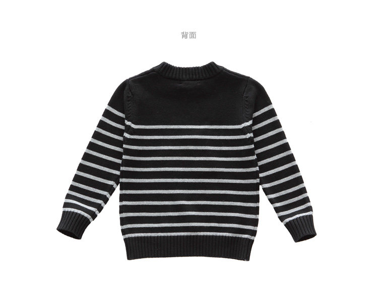 <em>天猫</em>年货安奈儿<em>男童毛衣</em>纯棉新款长袖棉线衫套