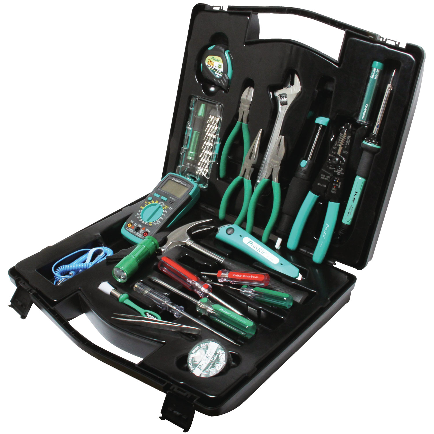 【正品台湾宝工PK-2052电讯工具52件组】