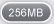 256MB