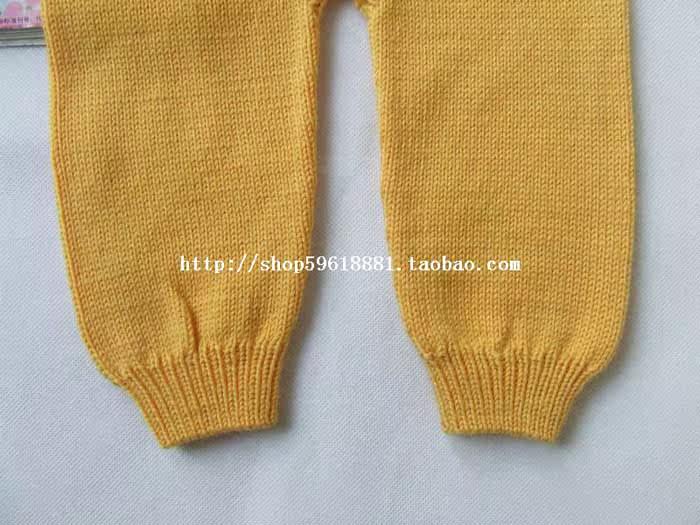 麦香香 <em>手工编织</em>婴儿羊毛线裤/<em>宝宝毛衣裤</em>/三利