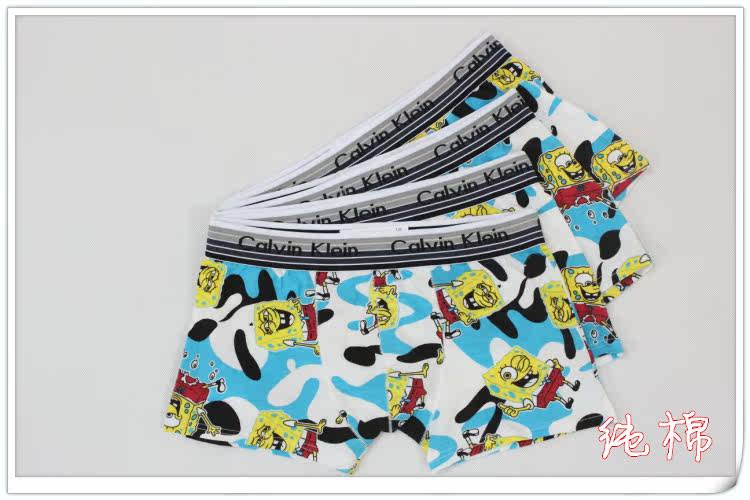 【纯棉男童<em>儿童内裤</em>批发外贸<em>卡通</em>中大男童平角