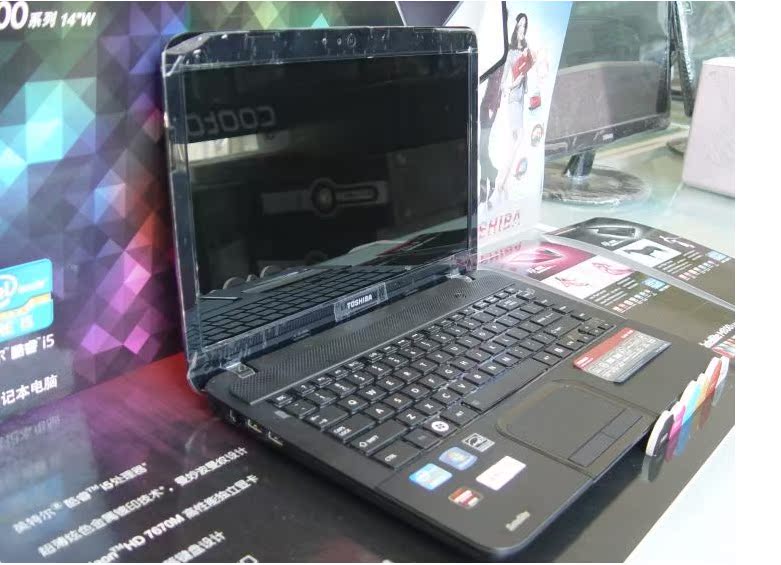 toshiba/东芝satellite c805笔记本电脑4g 1g独显 展示机 联保